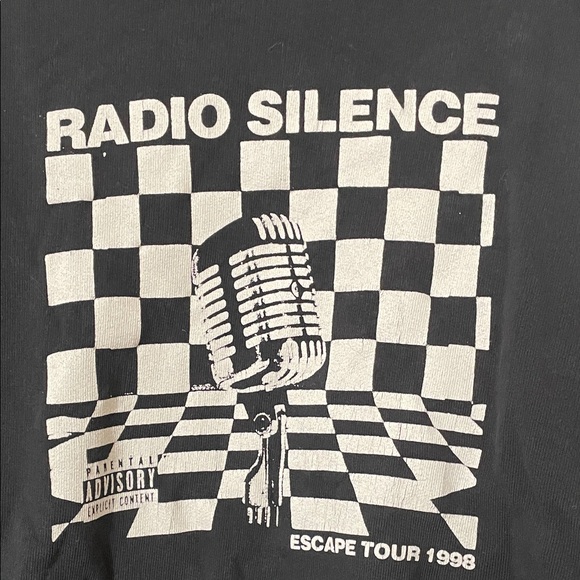 Radio Silence Black Sweatshirt - Picture 2 of 13